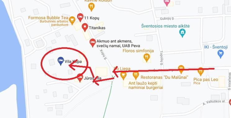 Vila Kopa Šventoji エクステリア 写真